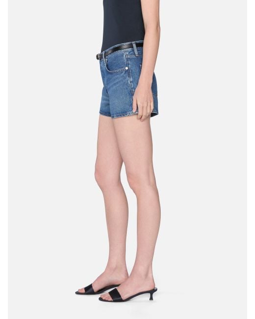 FRAME Blue The Hang Short