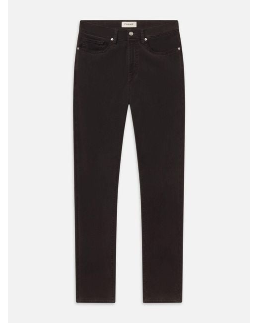 FRAME Black L'homme Slim Brushed Twill for men