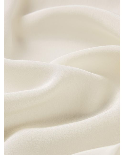 FRAME White The Silk Gala Shirt