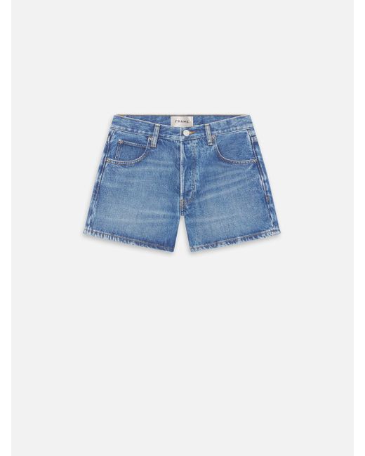 FRAME Blue The Hang Short