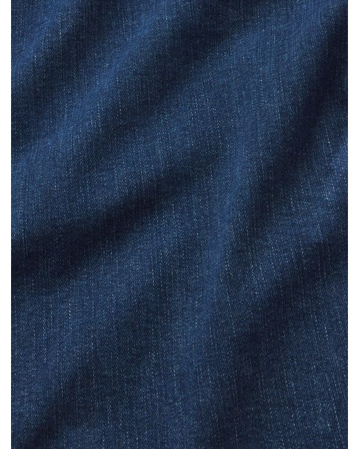 FRAME Blue Le Slim Palazzo Long