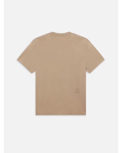 FRAME White Frame Logo Tee for men