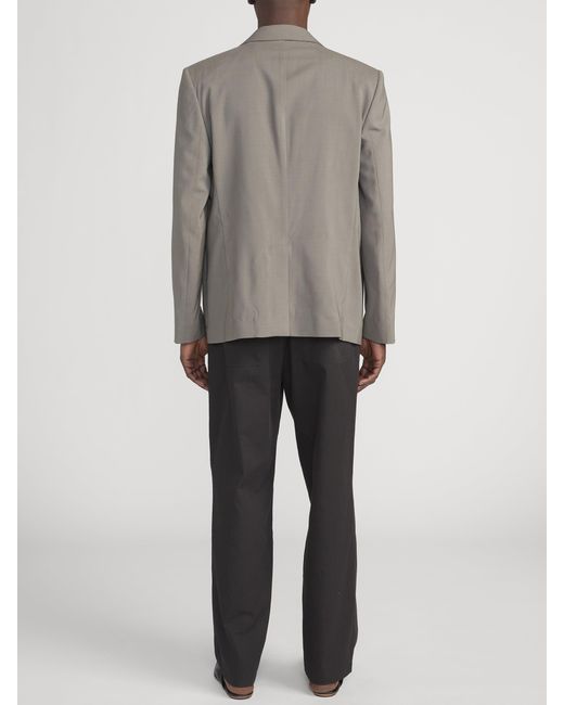 FRAME Gray Unlined Blazer for men