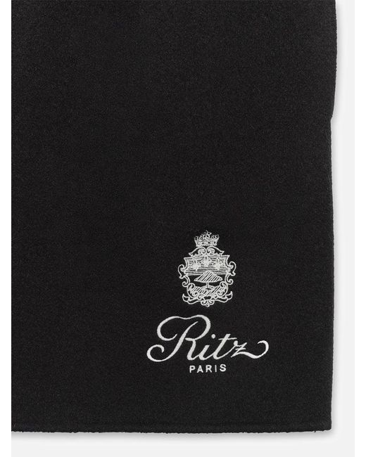 FRAME Black Ritz Wool Short for men