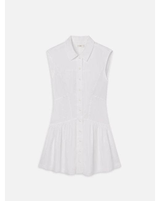 FRAME White The Linen Day Dress