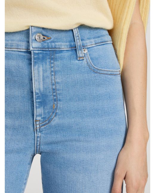 FRAME Blue Le Pixie Slim Palazzo