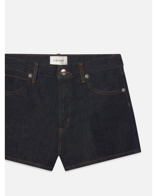 FRAME Black The Hang Short