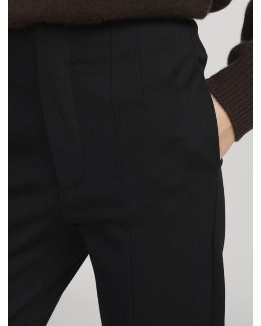 FRAME Black The Sleek Trouser