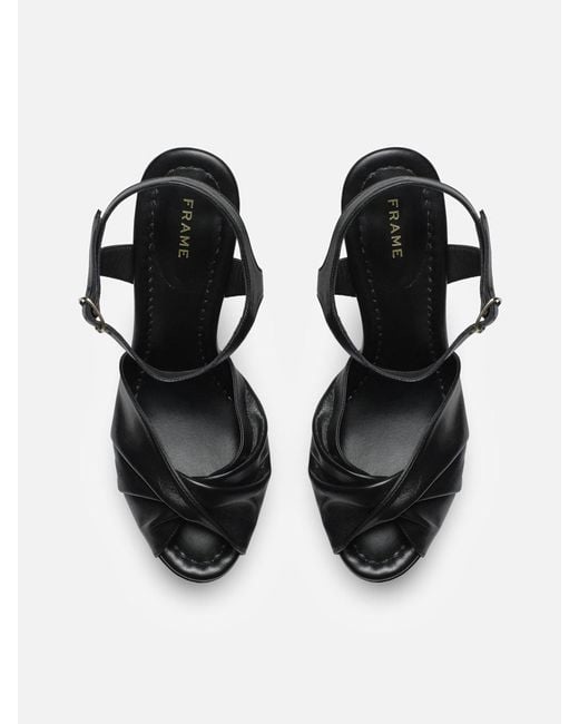 FRAME White Camille Platform Heel