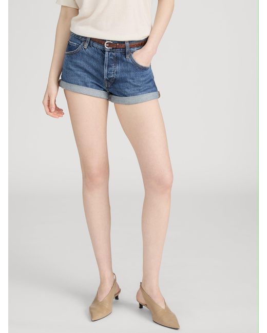 FRAME Blue The Darling Short