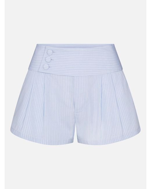 FRAME Blue The Striped Harbor Short