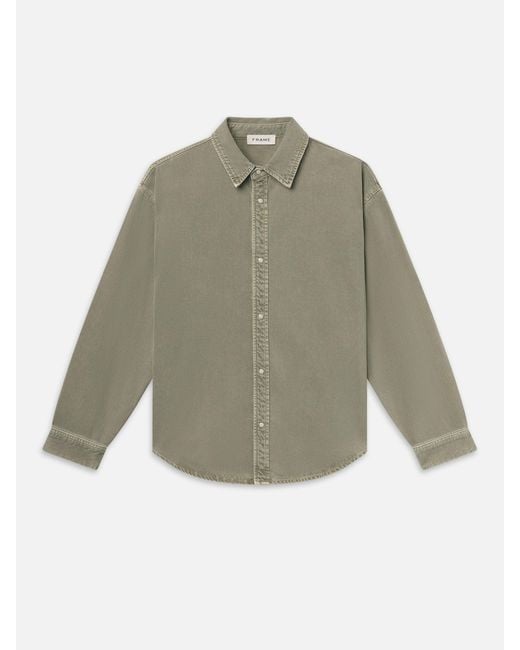 FRAME Multicolor Relaxed Denim Shirt for men