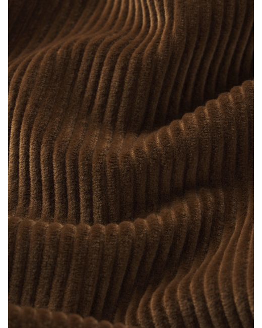 FRAME Brown The Corduroy Swing Trouser