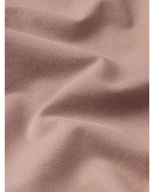 FRAME Pink Light Pique Polo
