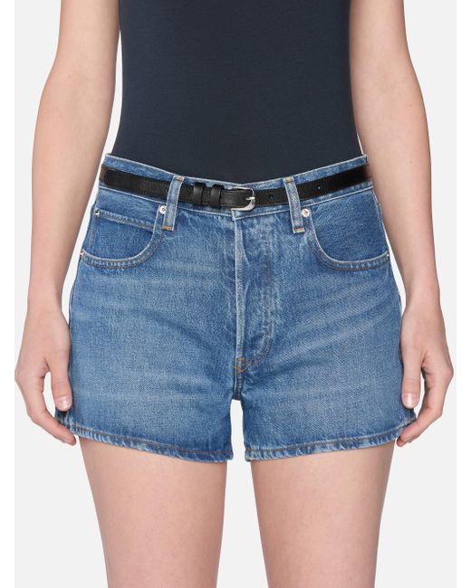 FRAME Blue The Hang Short