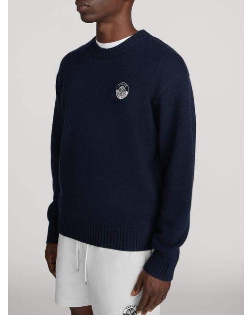 FRAME Blue Cashmere Sweater for men