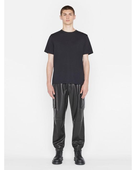 FRAME Black Duo Fold Tee for men