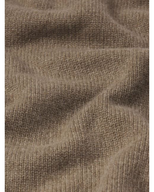 FRAME Natural Cashmere Crewneck Sweater for men