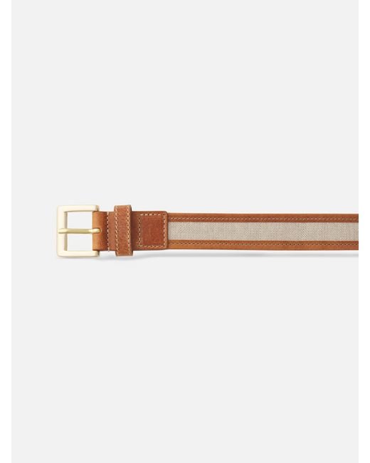 FRAME White The Riviera Belt