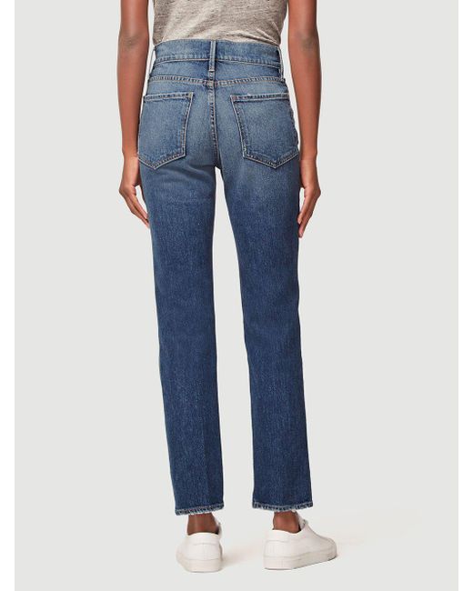 frame le sylvie slender straight heritage jeans