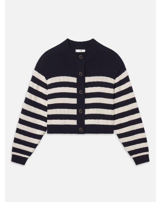 FRAME Blue The Variation Femme Cardigan