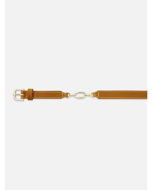 FRAME White Jewelry Detail Belt
