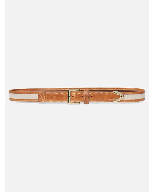 FRAME White The Riviera Belt