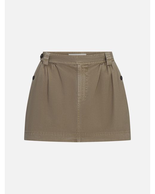 FRAME Natural The Utility Skirt