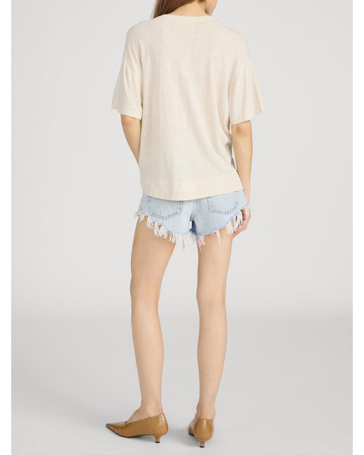 FRAME Blue The Grunge Hang Short