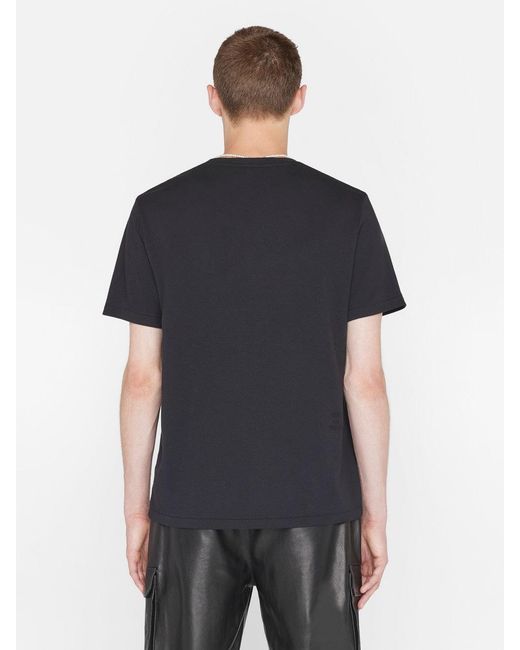 FRAME Black Duo Fold Tee for men