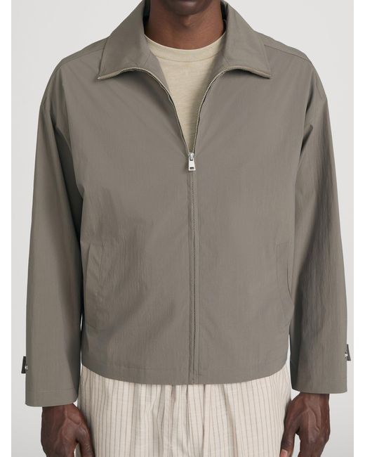 FRAME Gray Nylon Jacket for men