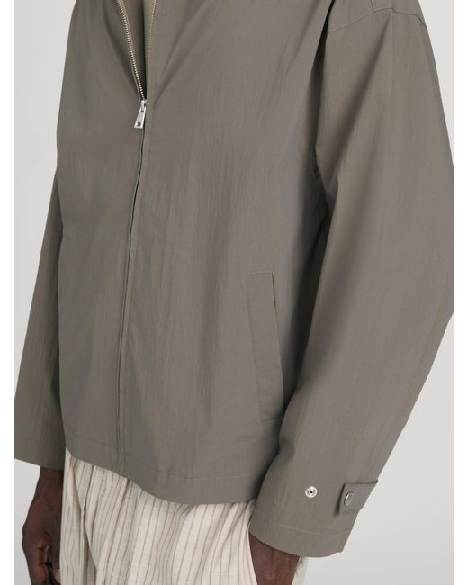 FRAME Gray Nylon Jacket for men