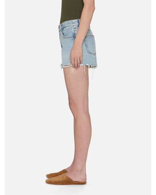 FRAME Blue The Hang Short