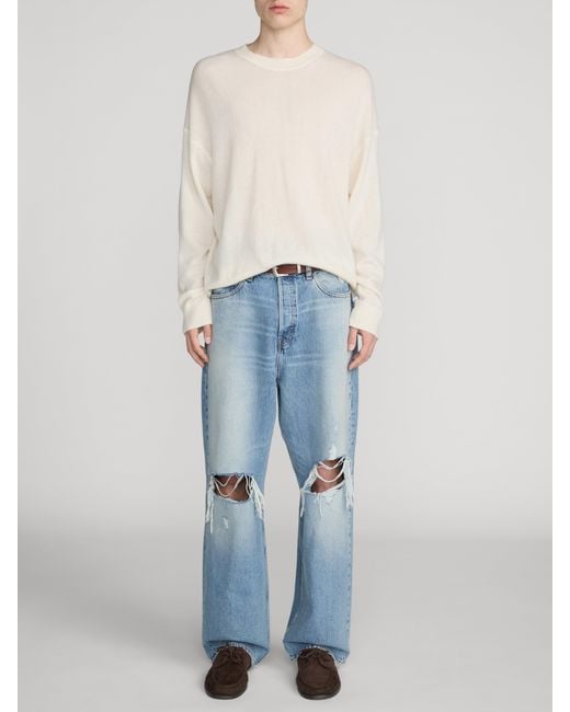 FRAME Blue Baggy Jean for men
