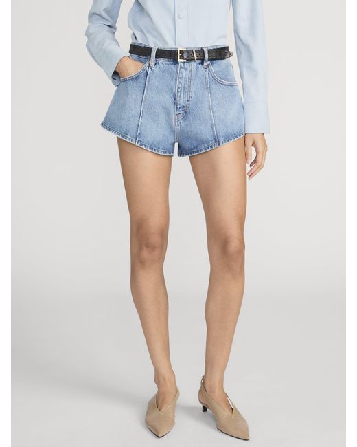 FRAME Blue The Tilt Short