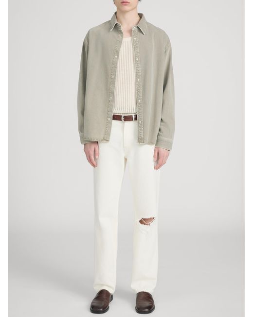 FRAME Multicolor Relaxed Denim Shirt for men