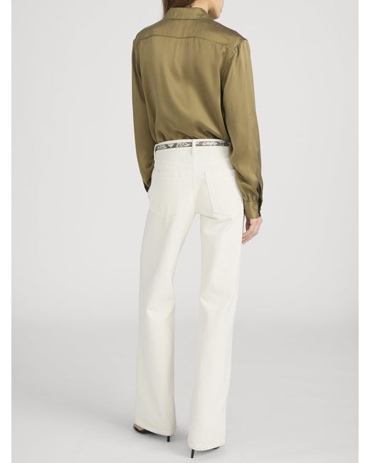 FRAME Green The Modern Utility Shirt