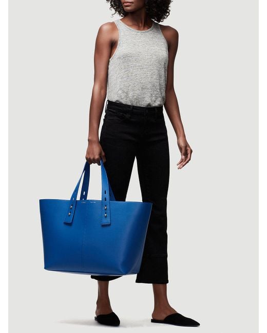 FRAME Les Second Large in Blue Lyst UK