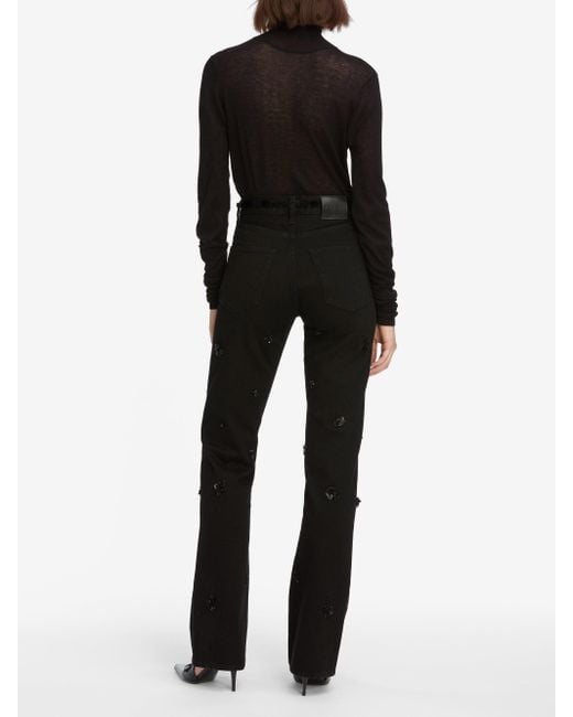 FRAME Black The Embellished Vertical