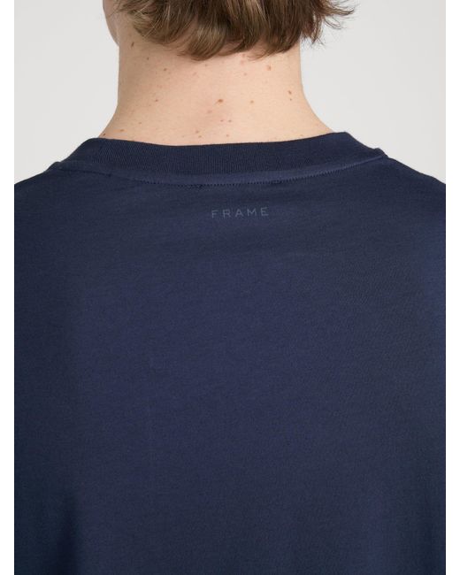 FRAME Blue Light Cotton Tee for men