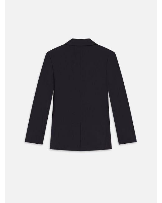 FRAME Blue Unlined Wool Blazer for men