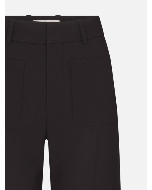 FRAME Black The Refined Trouser