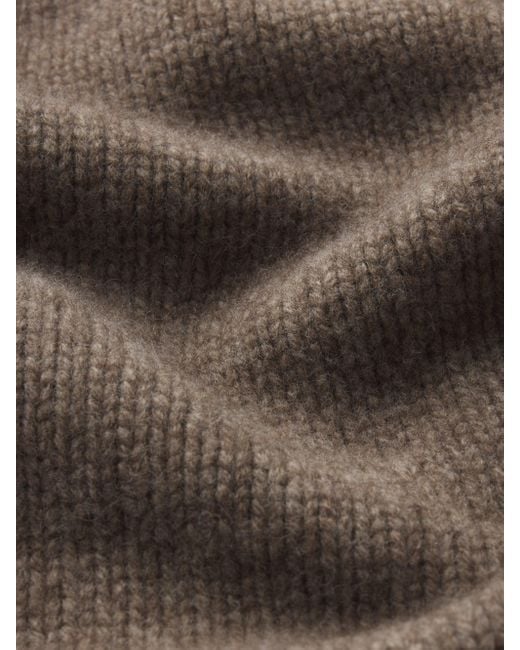 FRAME Brown The Society Archive Zip-up Cardigan Sweater for men