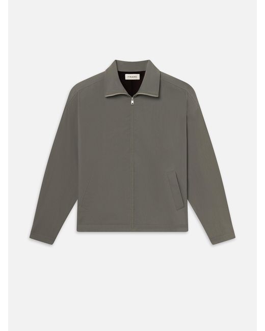 FRAME Gray Nylon Jacket for men