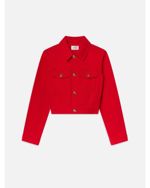 FRAME The Tailored Denim Jacket