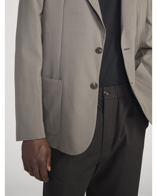 FRAME Gray Unlined Blazer for men