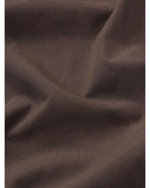 FRAME Brown The Cropped Canopy Jacket
