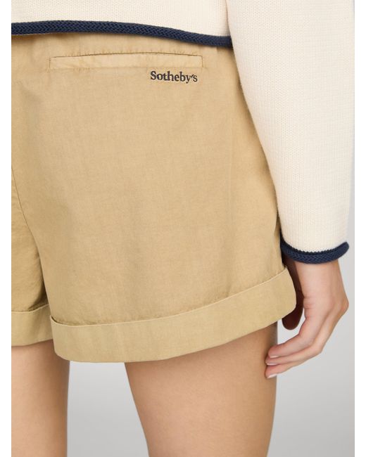 FRAME Natural Sotheby's Cuffed Short