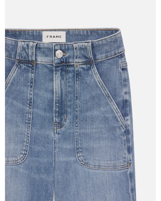 FRAME Blue Modern Pocket Jean
