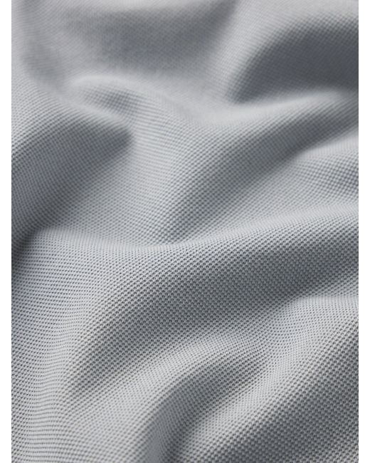 FRAME Gray Light Pique Polo for men